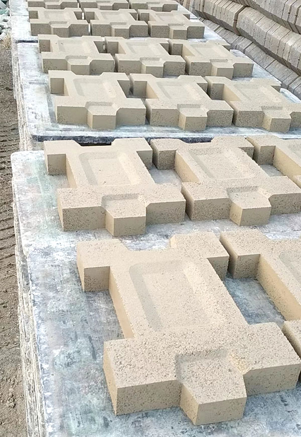 井字型植草砖施工方法